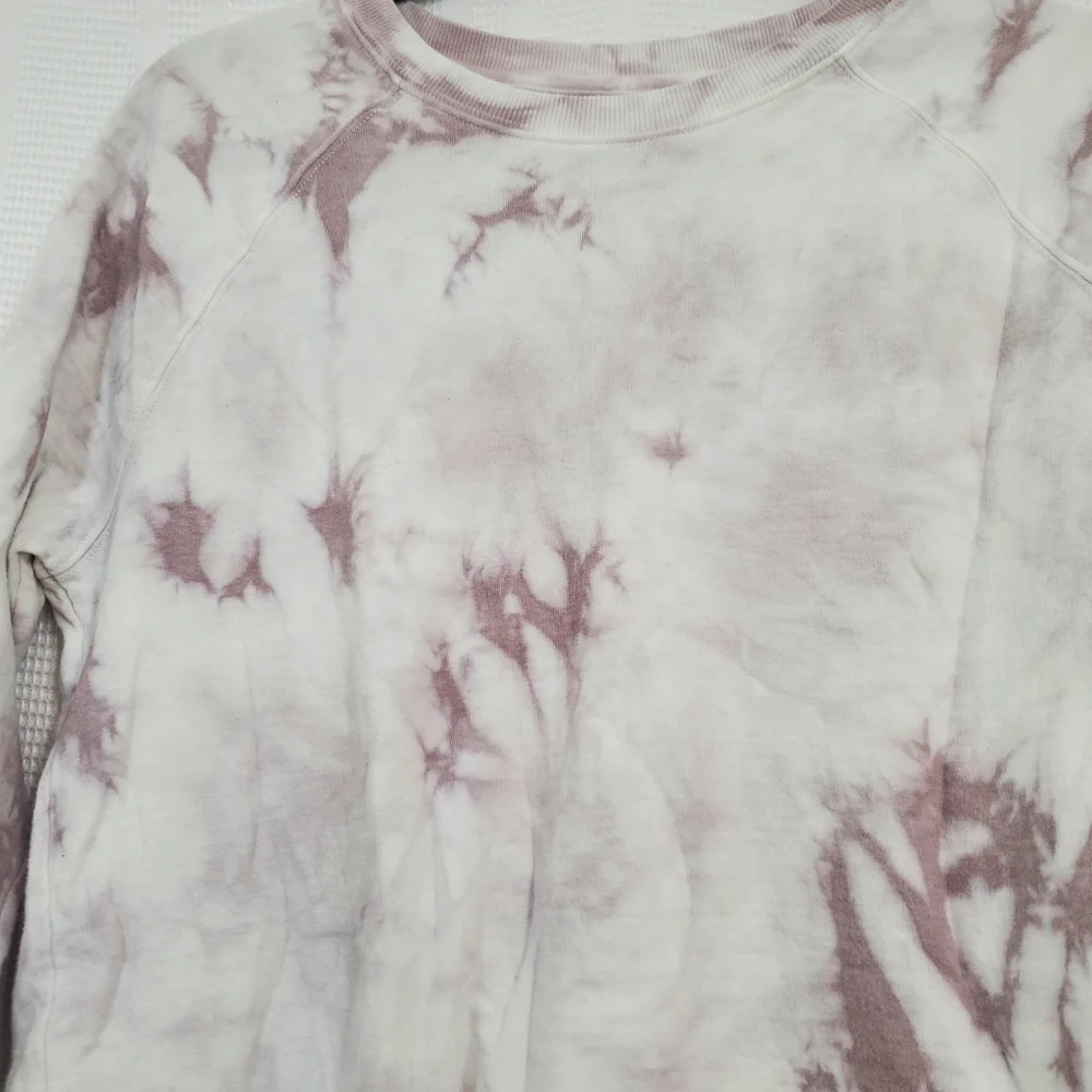 ATHLETA Sundown Sweatshirt Pink Tye Die Size Small - Picture 2 of 8